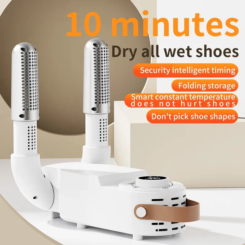 Intelligent Timer Adjustable Shoe Dryer